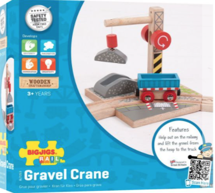 Gravel Crane - Bigjigs Toys (£14.99)
